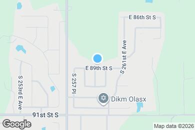 Map image of the property - 25913 E 89th St S