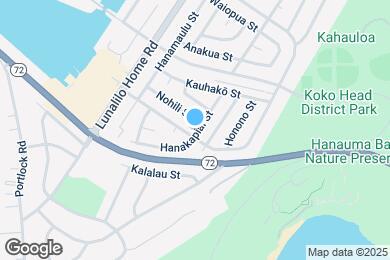 Map image of the property - 7281 Nohili St