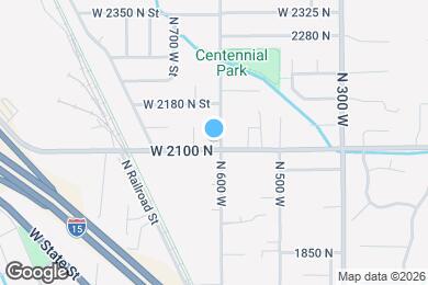 Map image of the property - 2105 N 600 W