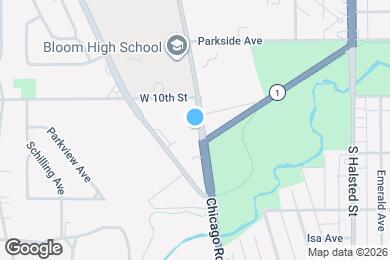 Map image of the property - 1020 Chicago Rd