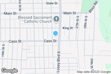 Map image of the property - 2415 Cass St