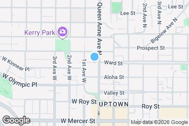 Map image of the property - Edgecliff Apartments