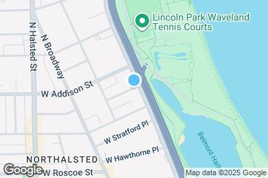 Map image of the property - 517 W Brompton Ave