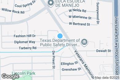 Map image of the property - 1307 Diplomat Way