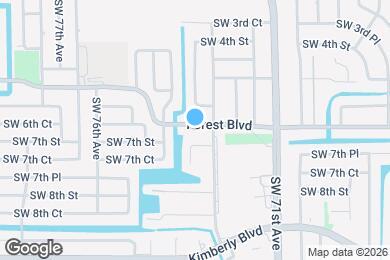 Map image of the property - 7306 Forest Blvd