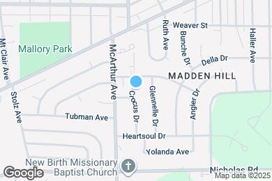 Map image of the property - 1120 Crocus Dr