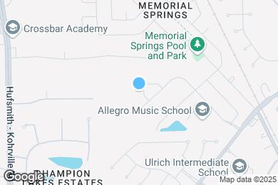 Map image of the property - 17811 Memorial Trail Dr