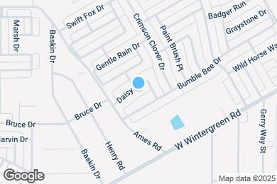 Map image of the property - 1416 Daisy Dr