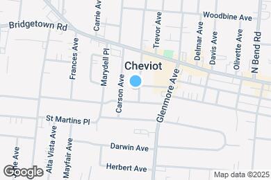Map image of the property - 3697 Lovell Ave