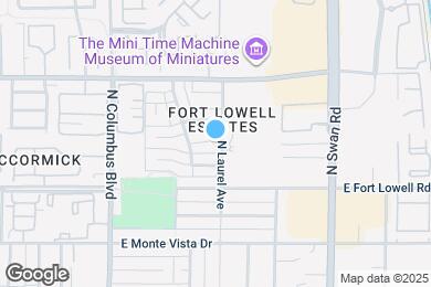 Map image of the property - 4430 E Presidio Pl