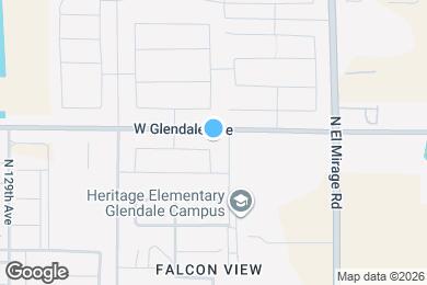 Map image of the property - 12504 W Adair Dr