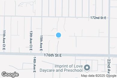 Map image of the property - 17407 17th Ave E