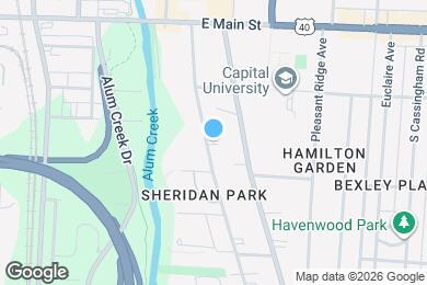 Map image of the property - 722 Sheridan Ave