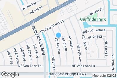 Map image of the property - 203 NE 9th Ave