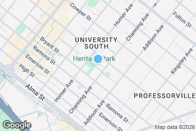 Map image of the property - 367 Channing Ave