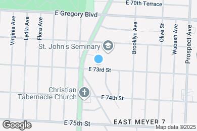 Map image of the property - 1824 E 73rd St