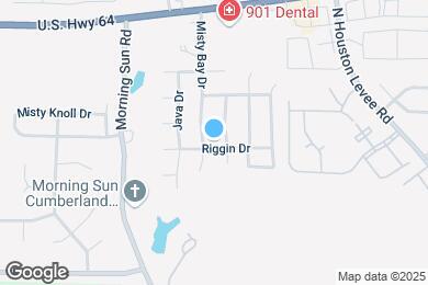 Map image of the property - 9760 Riggin Dr