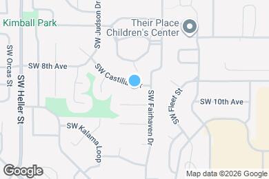 Map image of the property - 761 SW Castilian Dr