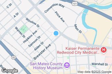 Map image of the property - 540 Brewster Ave