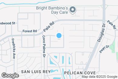 Map image of the property - 3784 Nectarine Cir