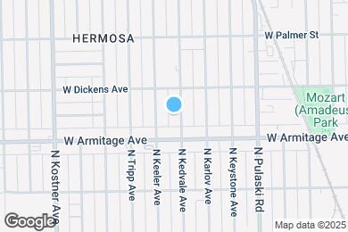 Map image of the property - 2026 N Kedvale Ave