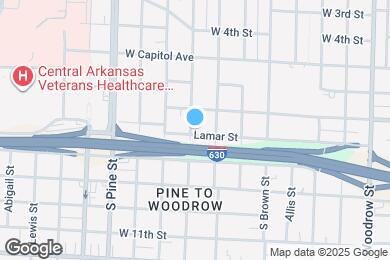 Map image of the property - 721 S Valentine St