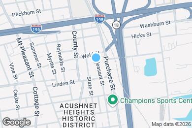 Map image of the property - 1441 Pleasant St