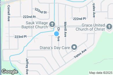 Map image of the property - 22332 Clyde Ave