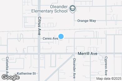 Map image of the property - 16241 Ceres Ave