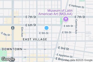 Map image of the property - 715 E 5th St