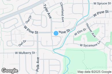 Map image of the property - 421 W Sycamore Ct