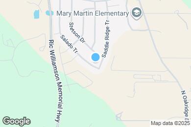 Map image of the property - 1637 Salado Tr