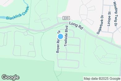 Map image of the property - 3950 Boyer Ridge Dr
