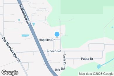 Map image of the property - 1852 Hopkins Dr