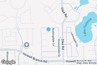 Map image of the property - 2316 Dunbury Ct