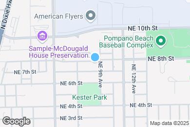 Map image of the property - 820 NE 8th St