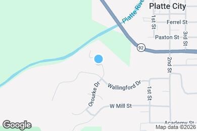 Map image of the property - 100 Orourke Drive