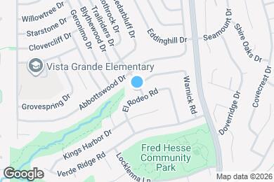Map image of the property - 29035 Trailriders Dr