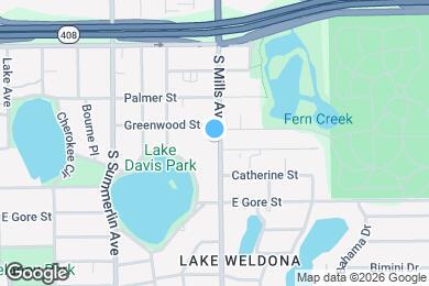 Map image of the property - 716 S Mills Ave