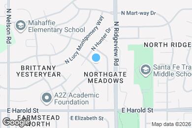 Map image of the property - 1214 E 125th St