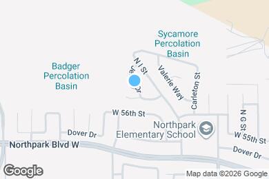 Map image of the property - 5740 Jesse Dr