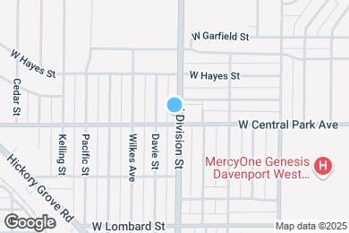 Map image of the property - 2610 N Division St