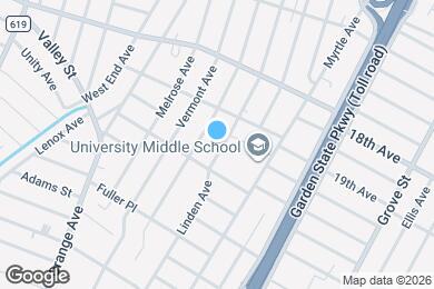 Map image of the property - 285 Columbia Ave