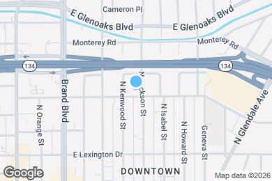 Map image of the property - 607 N Jackson St