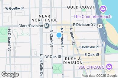 Map image of the property - 1122 N Dearborn St