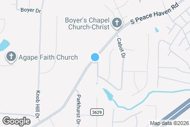 Map image of the property - 2900 Hickman Ln