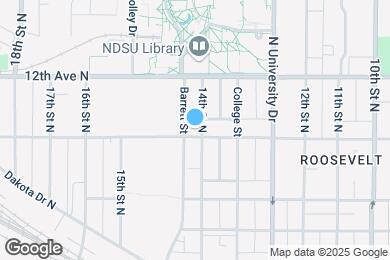 Map image of the property - 1102 14th St N