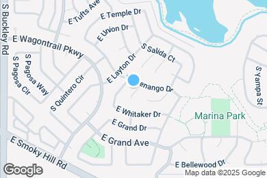 Map image of the property - 4921 S Rifle Ct