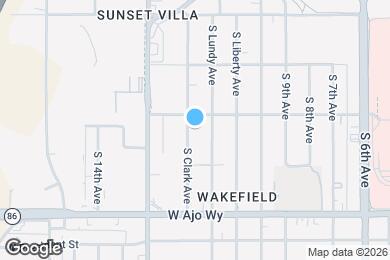 Map image of the property - 3619 S Clark Ave