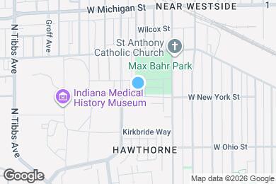 Map image of the property - 2942 W New York St